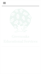 Mobile Screenshot of greenoaks4learners.com